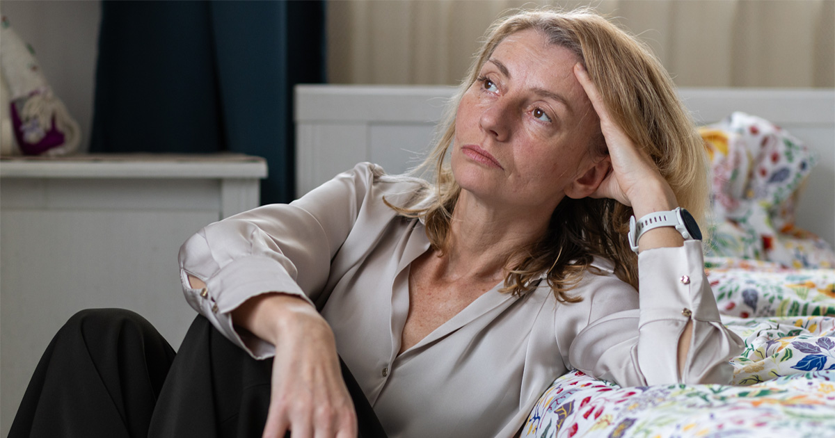 Perimenopause Symptoms including early signs such as hot flashes, mood changes, and irregular periods